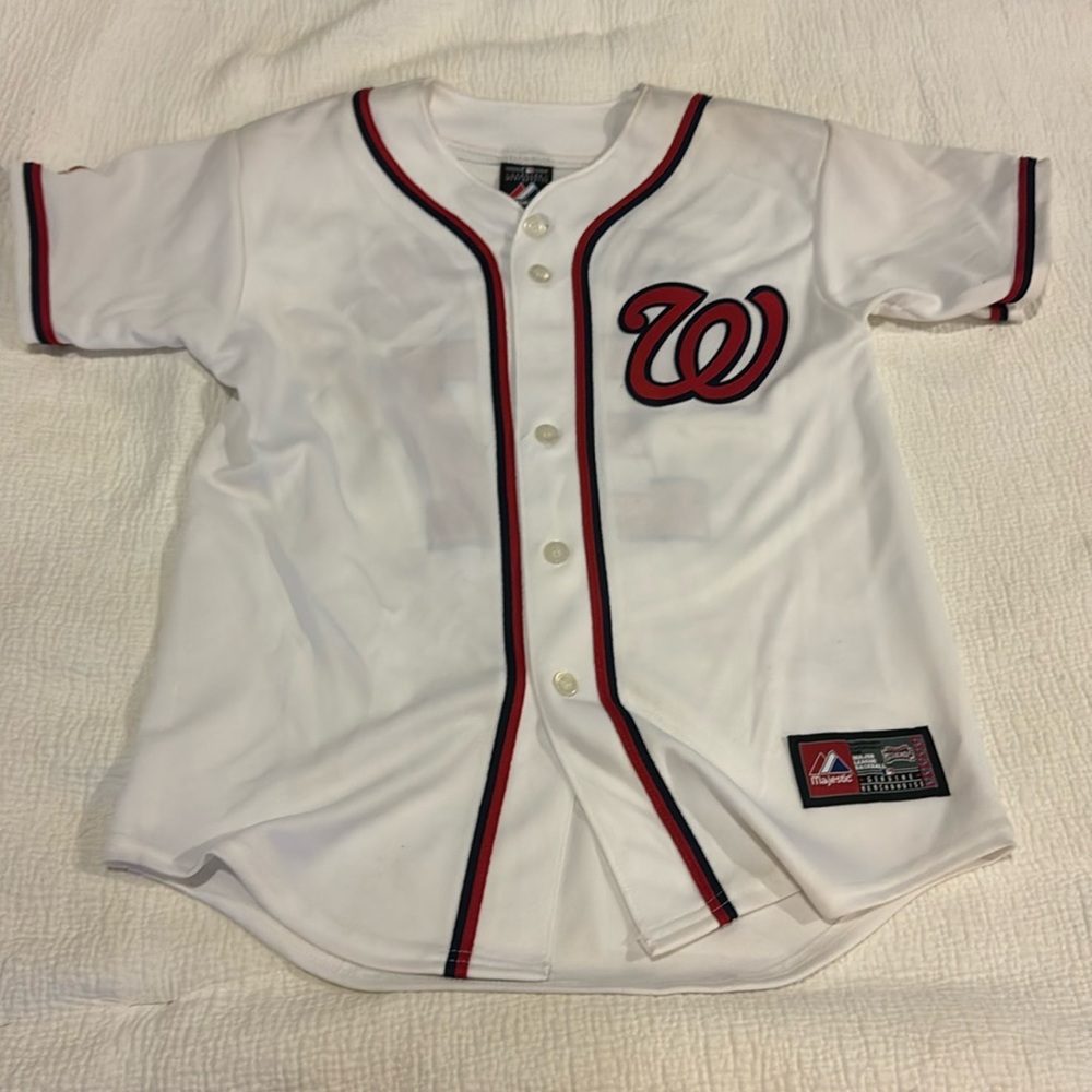 Youth Medium Washington Nationals Strasburg Jersey